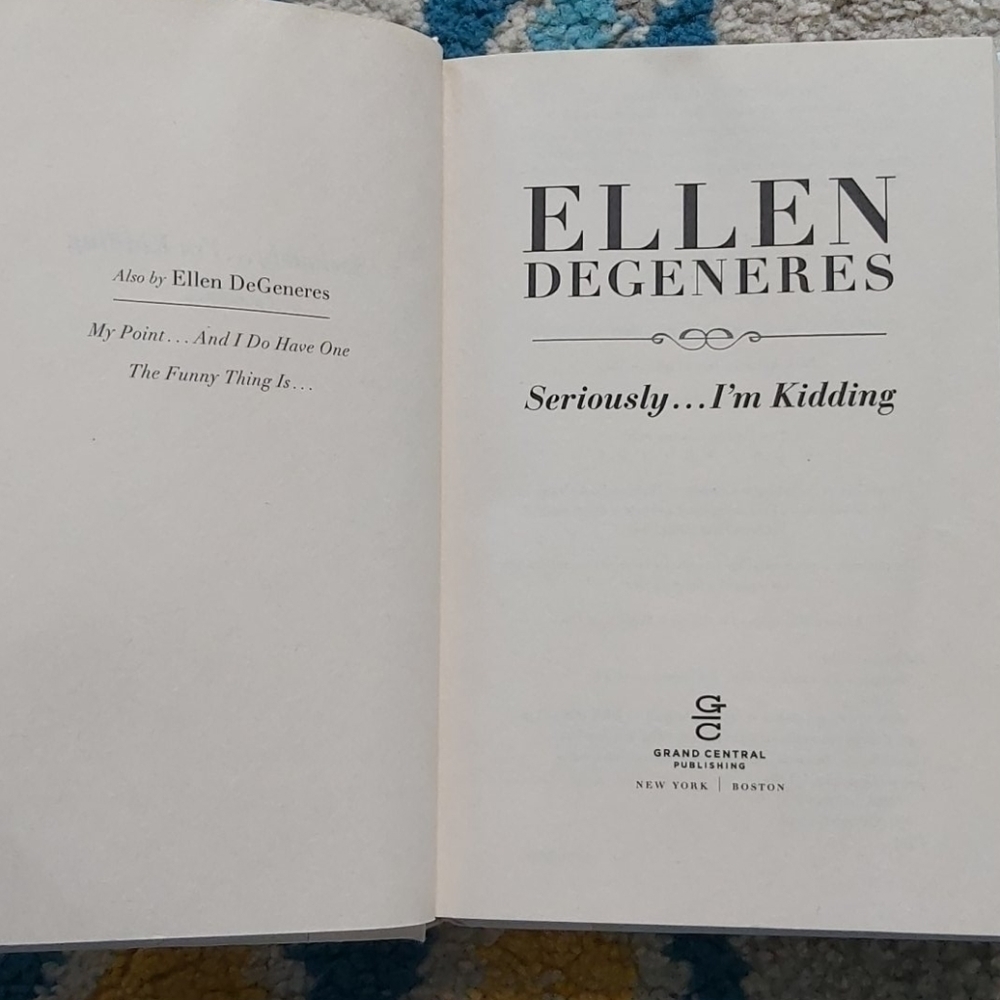 Ellen DeGeneres - Seriously...I'm Kidding